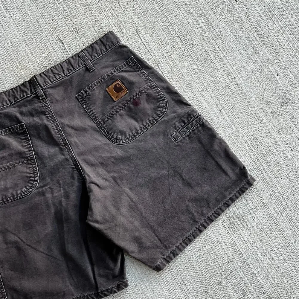 Carhartt B144 MCH brown work wear carpenter shorts